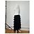 Gonna in chiffon vintage Armani Nera M Nero - vista 2