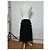 Gonna in chiffon vintage Armani Nera M Nero - vista 3