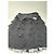 Gonna in chiffon vintage Armani Nera M Nero - vista 7