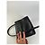 Vintage Givenchy Leder Schultertasche Schwarz Silber - Ansicht 7