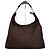 Vintage Gucci Hobo Bag Stoff Braun Silber