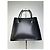 Tote in pelle strutturata vintage Issey Miyake nero - vista 12