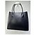 Tote in pelle strutturata vintage Issey Miyake nero - vista 13