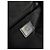 Tote in pelle strutturata vintage Issey Miyake nero - vista 5