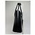 Tote in pelle strutturata vintage Issey Miyake nero - vista 8