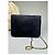 16 Céline Vintage Celine Leder Schultertasche Schwarz Gold - Ansicht 15