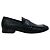 Mocassini in pelle nera arricciata Mansur Gavriel - vista 2