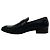 Mocassini in pelle nera arricciata Mansur Gavriel - vista 3