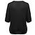 Pull en maille de coton noir à micro-sequins Peserico - vue 2