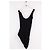 Jean Paul Gaultier Top sin mangas negro - vista 3