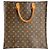 Louis Vuitton Borsa Tote in Tela Monogramma GM Marrone