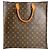 Louis Vuitton Borsa Tote in Tela Monogramma GM Marrone - vista 2
