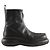 Jil Sander Botas moteras negras Negro