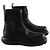 Jil Sander Botas moteras negras Negro - vista 3