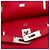 Hermès Borsa HERMES Jypsiere in Pelle Rossa - 103552 Rosso - vista 6