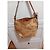 Autre Marque Alviero Martini 1a Classe Borsa a Tracolla Pelle Stampa Mappa Marrone - vista 2