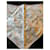 Hermès Story Pañuelo de seda Blanco Multicolor  - vista 4
