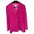 Céline Celine Blazer de lana rosa