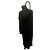 Thierry Mugler Abito in raso nero a maniche lunghe Mugler - vista 2