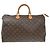 Louis Vuitton Speedy Monogram Canvas 40 Castaño