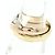 Anello Cartier Trinity Classic MM in oro 18K D'oro - vista 2