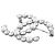 Timeless Spilla in metallo nero Chanel con logo Coco - vista 2