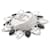 Spilla Chanel Coco Mark con strass Argento  - vista 2