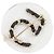 Spilla Chanel No. 5 Round Clear B18 B CHANEL BROACH Nero - vista 3