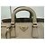 Prada Galleria Saffiano Borsa Tote Beige Gold hardware - vista 2