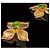 Christian Lacroix Orecchini a fiore in metallo dorato e cabochon verde D'oro - vista 4