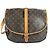 Borsa Louis Vuitton Monogram Saumur 35 Marrone - vista 2