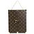 Specchio Baule Monogram Louis Vuitton Home Marrone