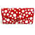 Louis Vuitton Monogram Long Wallet Weiß Rot  - Ansicht 1