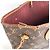 Borsa Tote Louis Vuitton Monogram Neverfull MM Marrone - vista 14