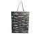 Chanel Vintage CC Coco Mark Logo Flat Shopper Bag Black White - view 2