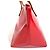 Borsa Tote Louis Vuitton Monogram Vernis Bellevue PM Rosa - vista 3