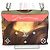 Borsa Louis Vuitton Masters Collection Mona Lisa Double Chain Rosa Multicolore - vista 4