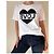Essentiel Antwerp Camiseta Algodón Blanca Corazón Lentejuelas Negro Blanco - vista 2