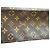Borsa a Spalla Louis Vuitton Looping GM Monogram Marrone - vista 12