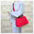 Borsa a tracolla tote Prada Canapa SS Rosso - vista 2
