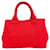 Borsa a tracolla tote Prada Canapa SS Rosso - vista 3