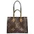 Borsa Tote Louis Vuitton OnTheGo MM Monogram Giant Marrone