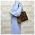 Borsa Tote Louis Vuitton OnTheGo MM Monogram Giant Marrone - vista 2