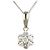 Autre Marque PT850 Platin-Halskette mit Diamant