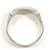 Autre Marque Platinring mit Saphir und Diamant  - Ansicht 3