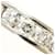 Autre Marque Platinring mit Diamant - Ansicht 2