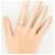 Autre Marque Platinring mit Diamant  - Ansicht 7