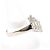 Autre Marque Platin-Ring mit gelbem Diamanten - Ansicht 3