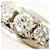 Autre Marque Platinring mit Diamant - Ansicht 2