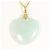 Autre Marque 14K Gelbgoldhalskette mit Jadeit Golden - Ansicht 3